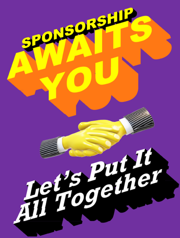A helping hand for becoming a sponsor.